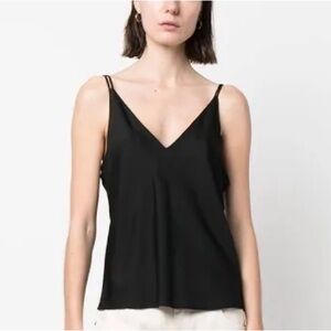 Calvin Klein CK Women’s V-Neck Sleeveless Strappy 2 Straps Cami Camisole Blouse